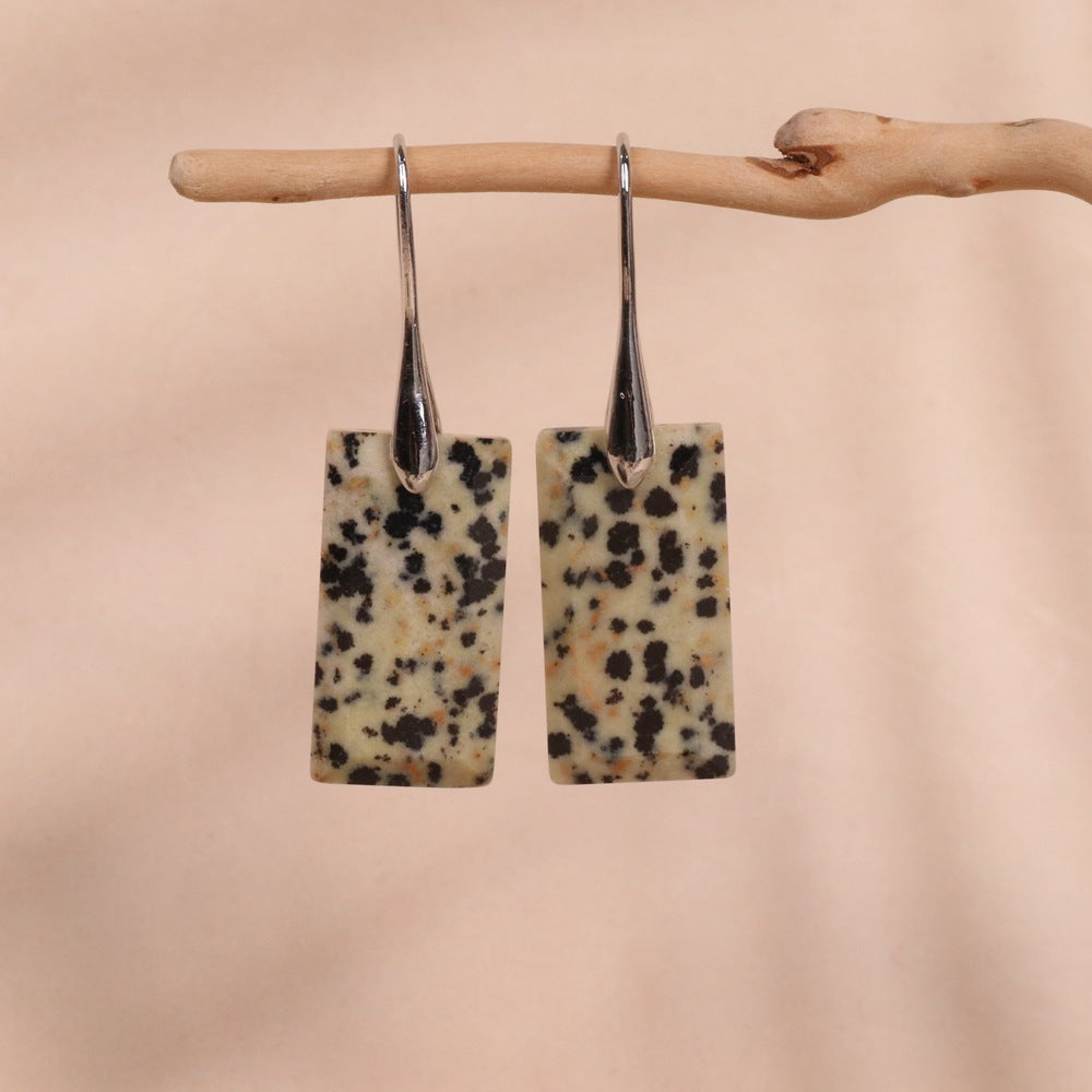 Rectangular Pendant Earrings