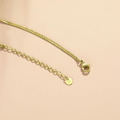 Hip Hop Geometric Double Layer Necklace