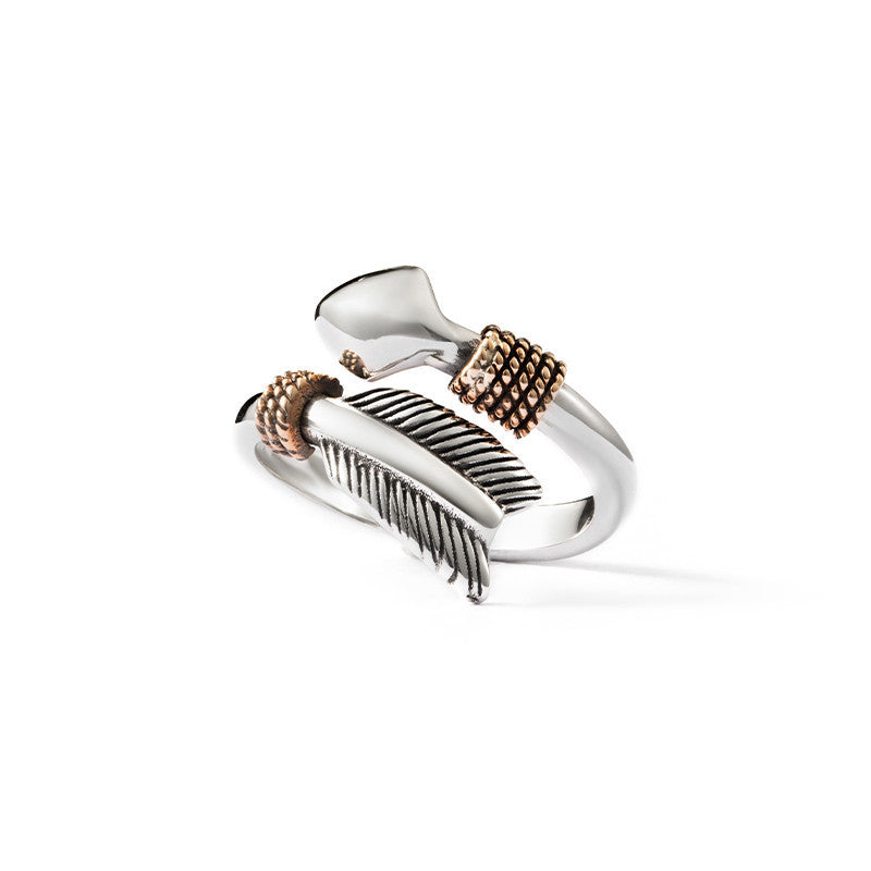 Vintage Men's Indian Arrow Ring