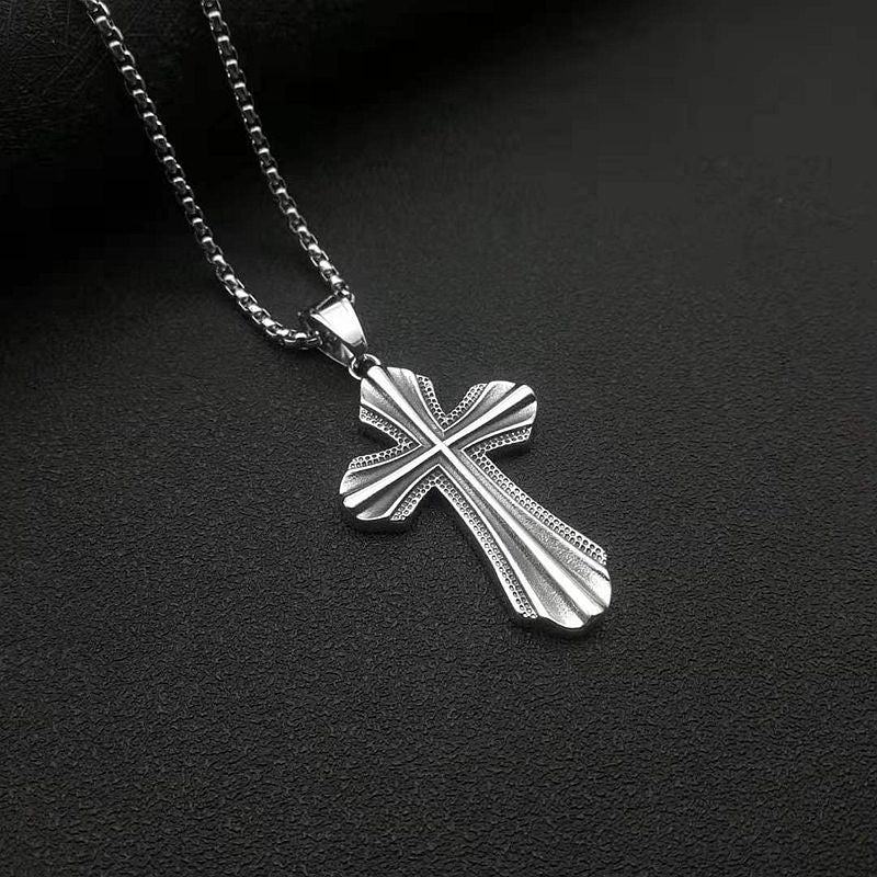 Punk Vintage Religious Cross Pendant