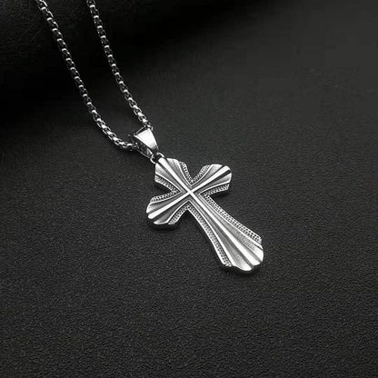 Punk Vintage Religious Cross Pendant