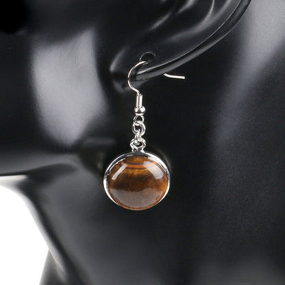 Simple Style Round Fishhook Earrings