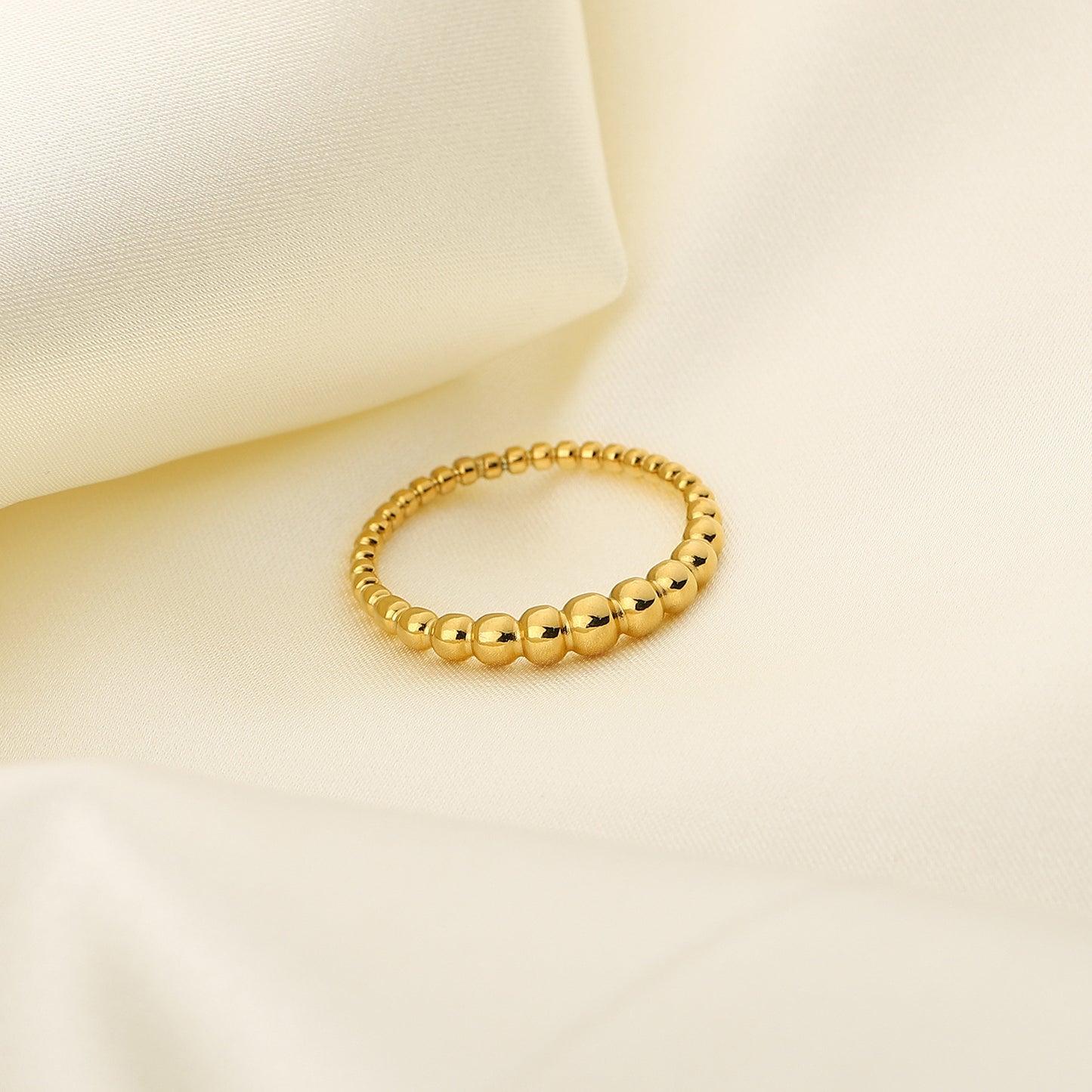 Small Dot 18K Gold Stainless Steel