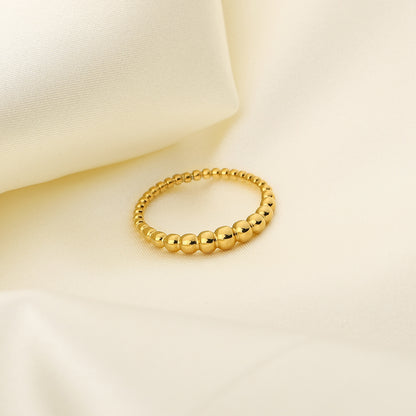 Small Dot 18K Gold Stainless Steel