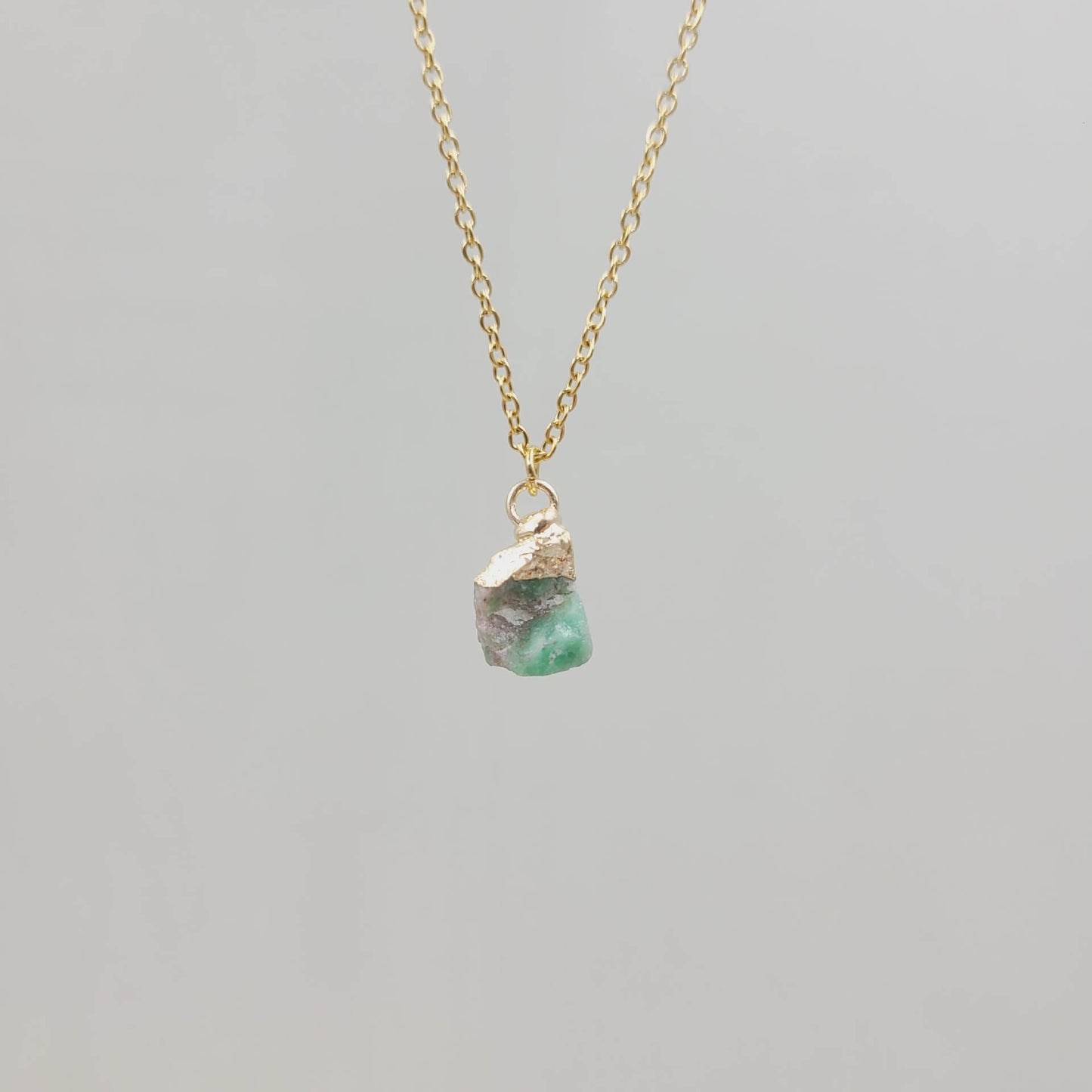 Irregular Crystal Raw Stone Gem gemstone Necklace
