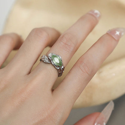 Opal Ring Niche Design High Sense Ring