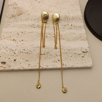 Stylized Long Earrings