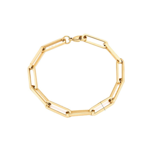 Golden Iron Chain Bracelet