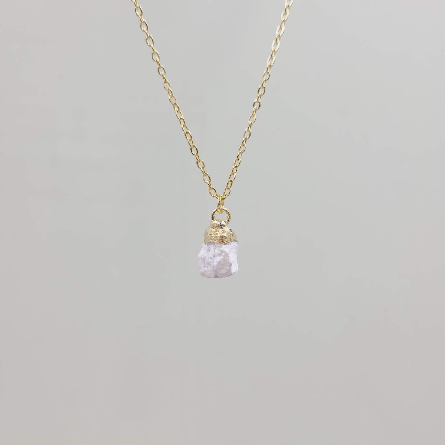 Irregular Crystal Raw Stone Gem gemstone Necklace