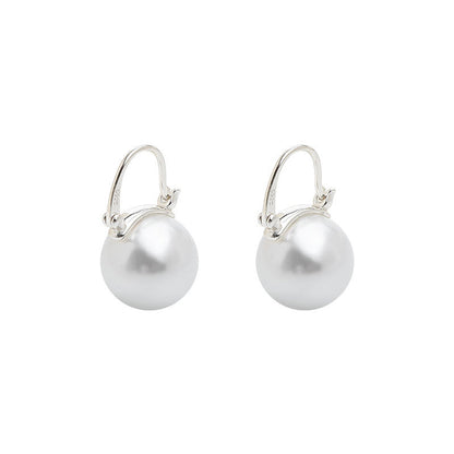 S925 Silver Pearl High Quality Earrings