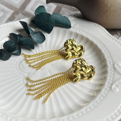 Love Retro Style Fringe Earrings