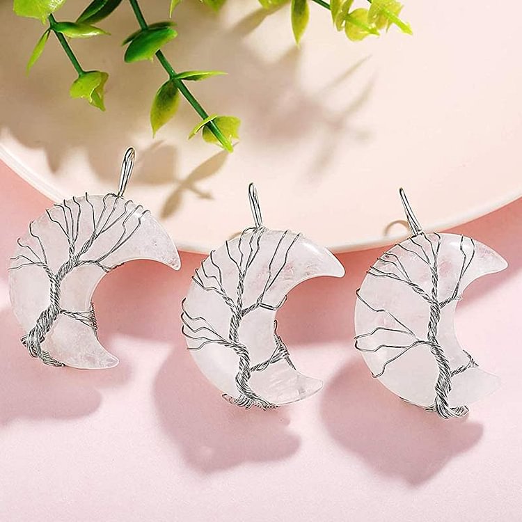 Crystal Moon Necklace