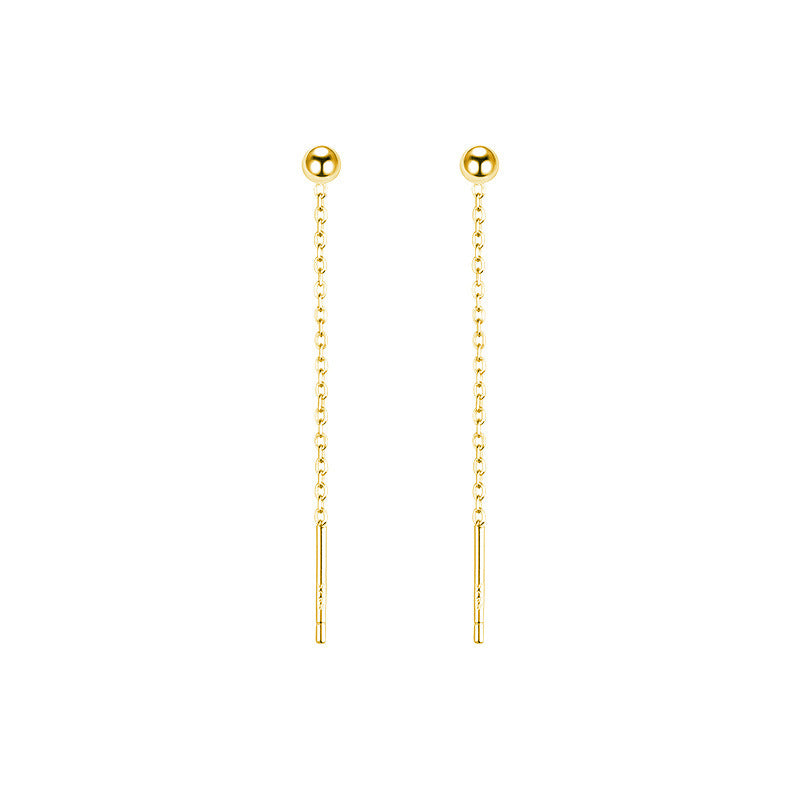 S925 Sterling Silver Beanie Earrings