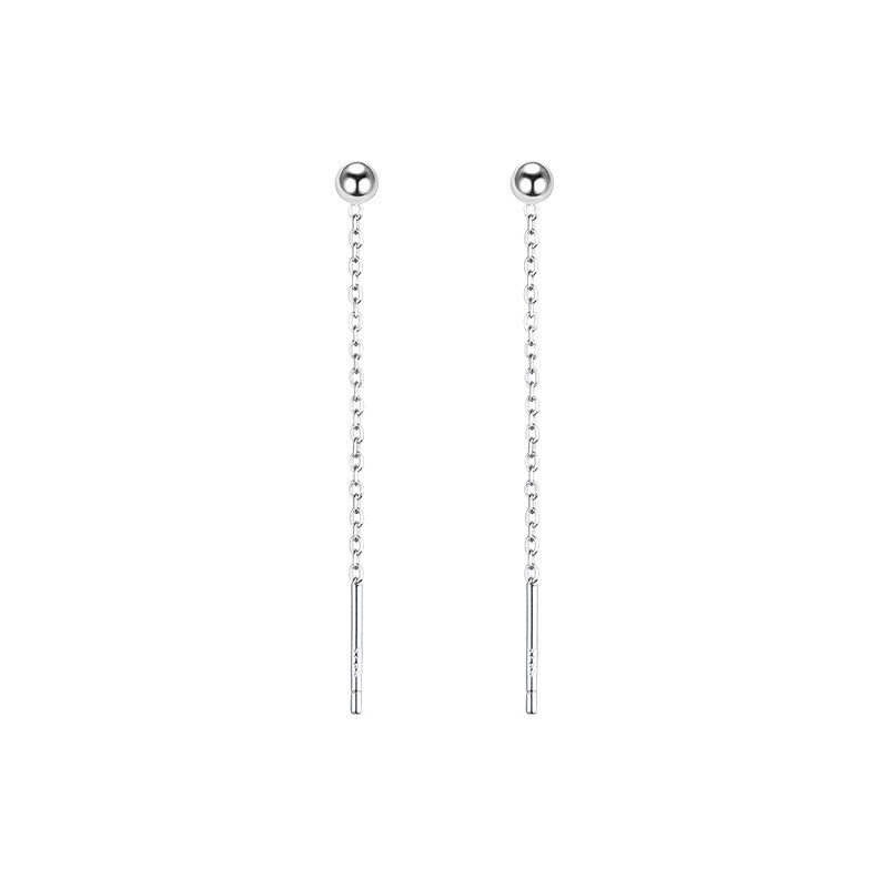 S925 Sterling Silver Beanie Earrings