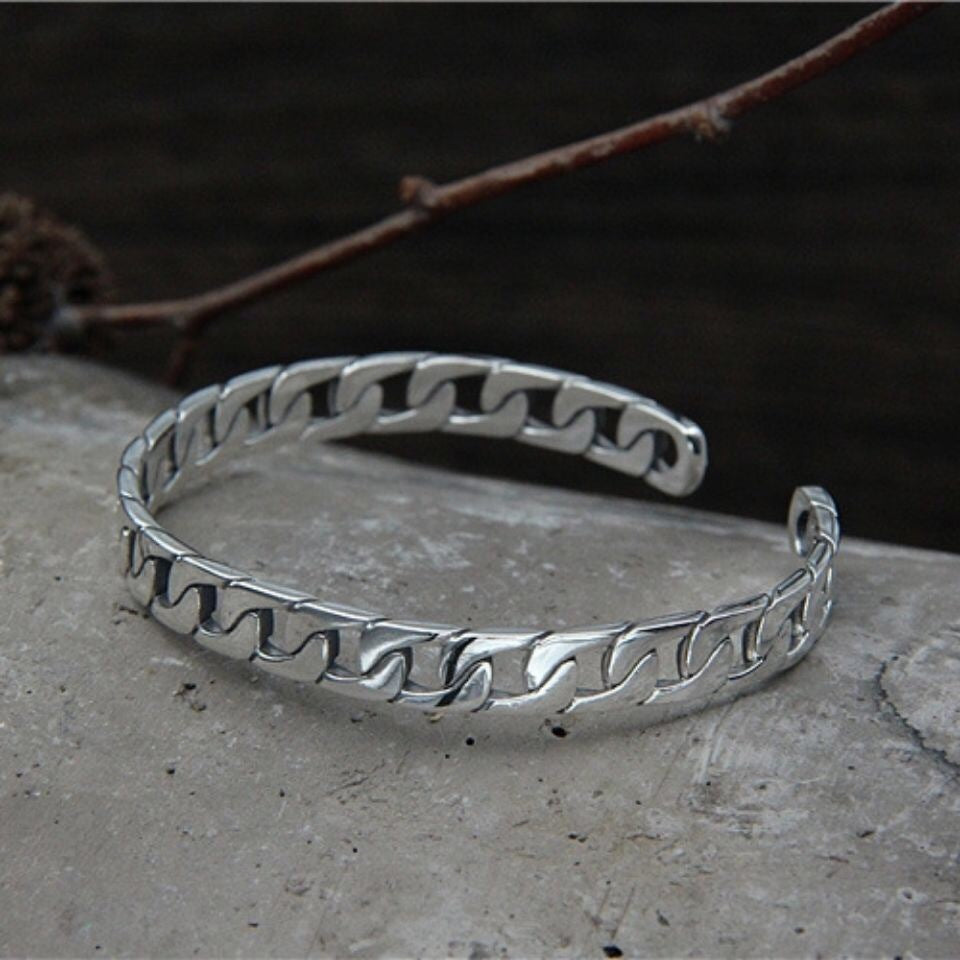 Men's Vintage Riding Crop Chain Bracelet