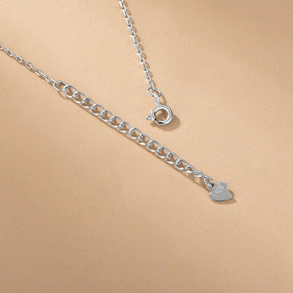 White Gold Y Neck Ball Shape Detachable Pearl Pendants Chains